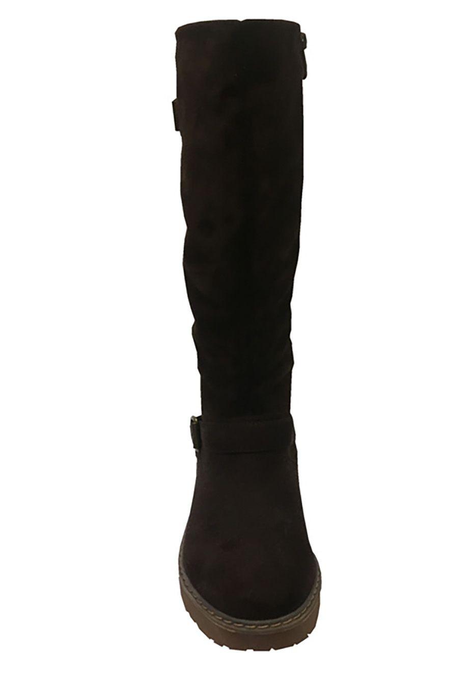 Bota Gamuza Ecológica  ZAV19 Chocolate-2