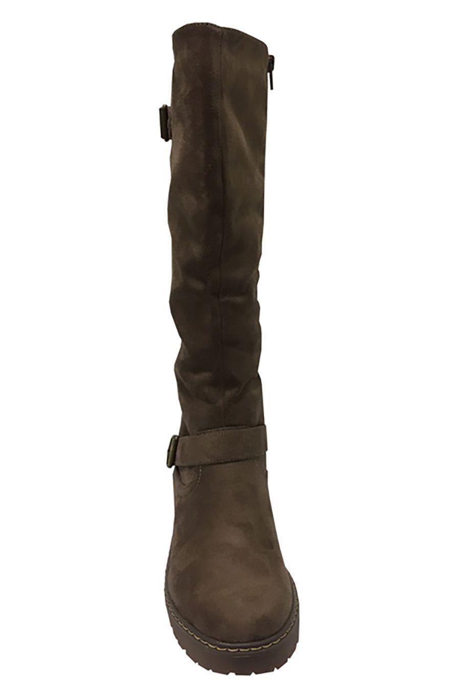 Bota Gamuza Ecológica ZAV19 Nude-2