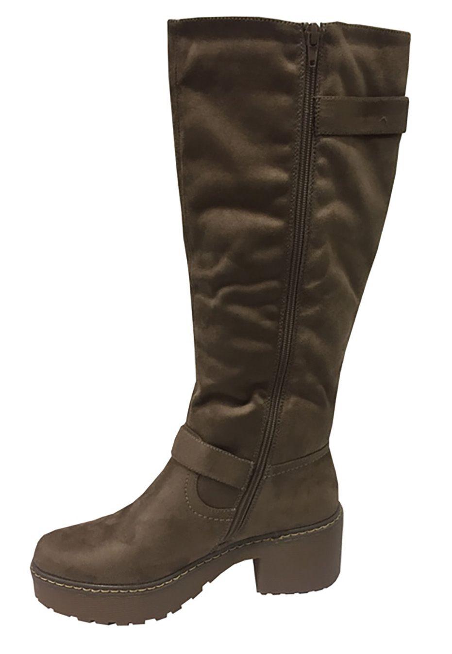 Bota Gamuza Ecológica ZAV19 Nude-4
