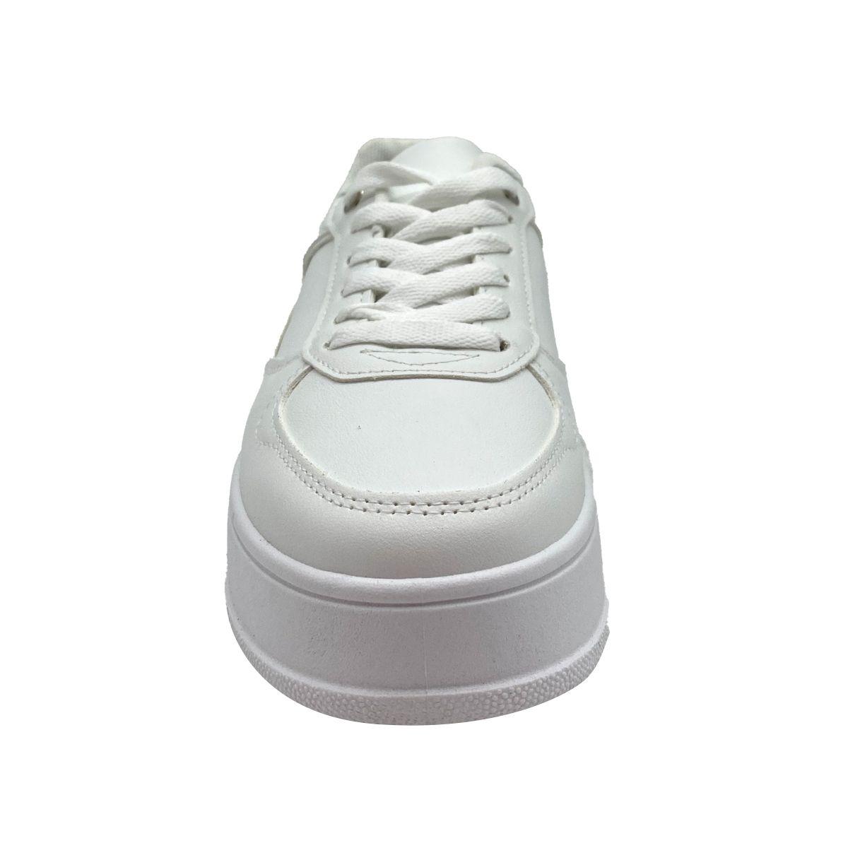Zapatilla plataforma Mujer Blanco ZB072-2