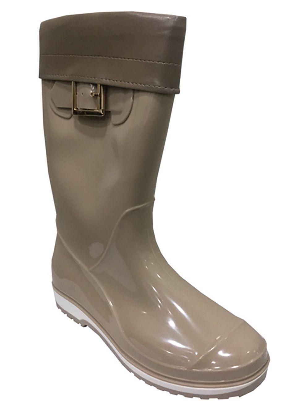 Bota de Agua Forrada ZAV37 Beige-1