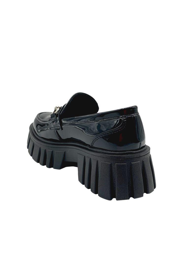 Mocasin Mujer Negro ZB040-4