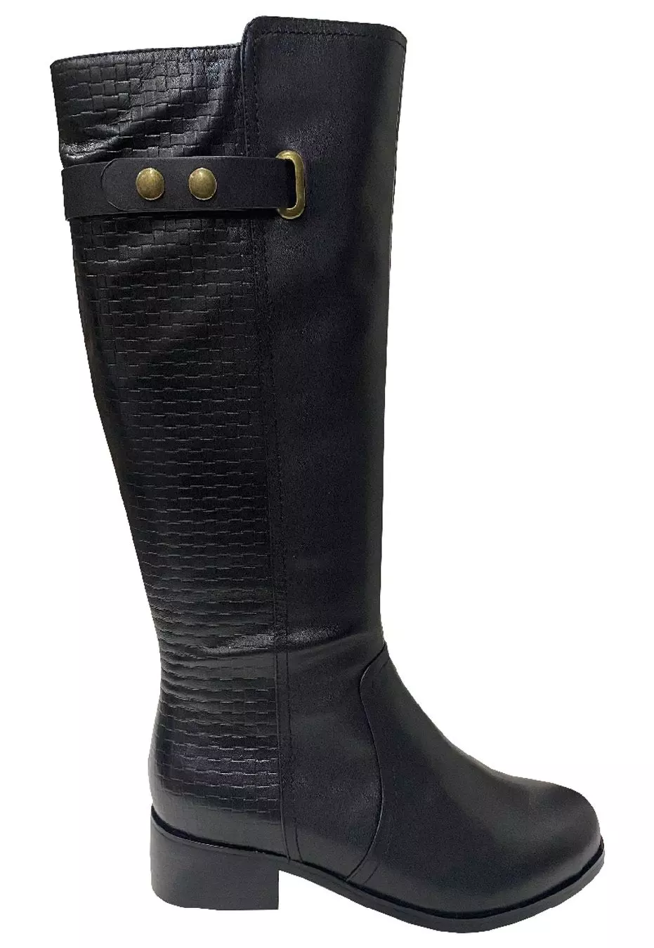 Bota Cuero Negro ZAR92-0