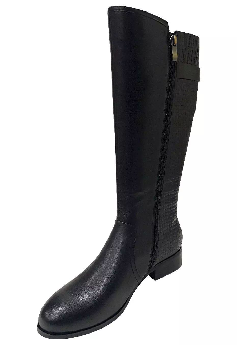 Bota Cuero Negro ZAR92-4