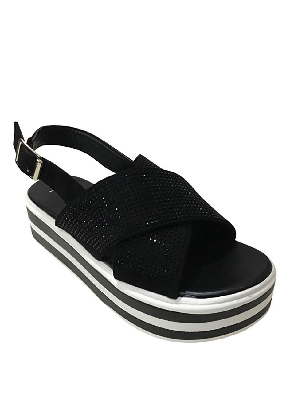 Sandalia Ecocuero ZAX31 Negro-1