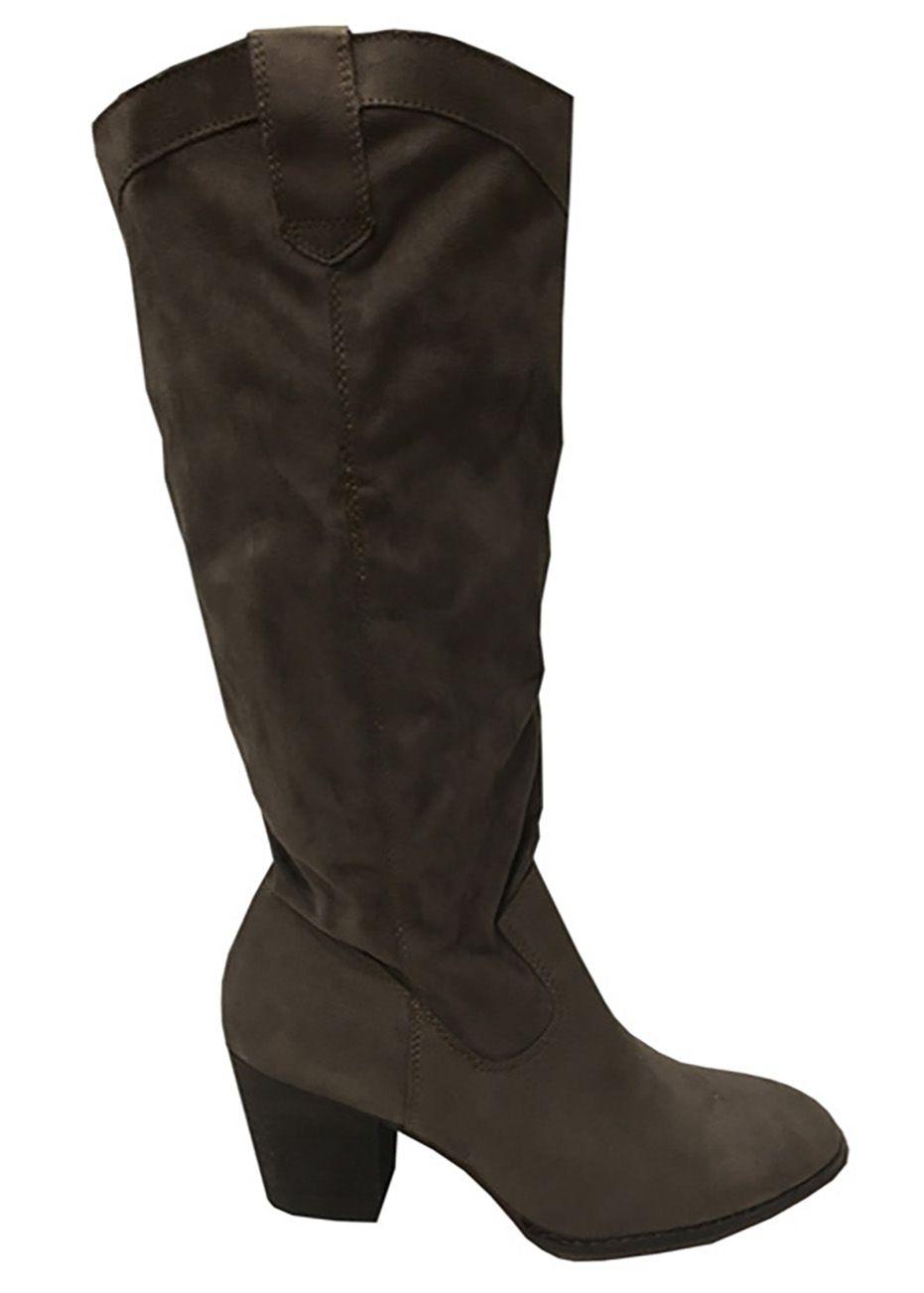 Bota Gamuza Ecológica  ZAW65 Café-0