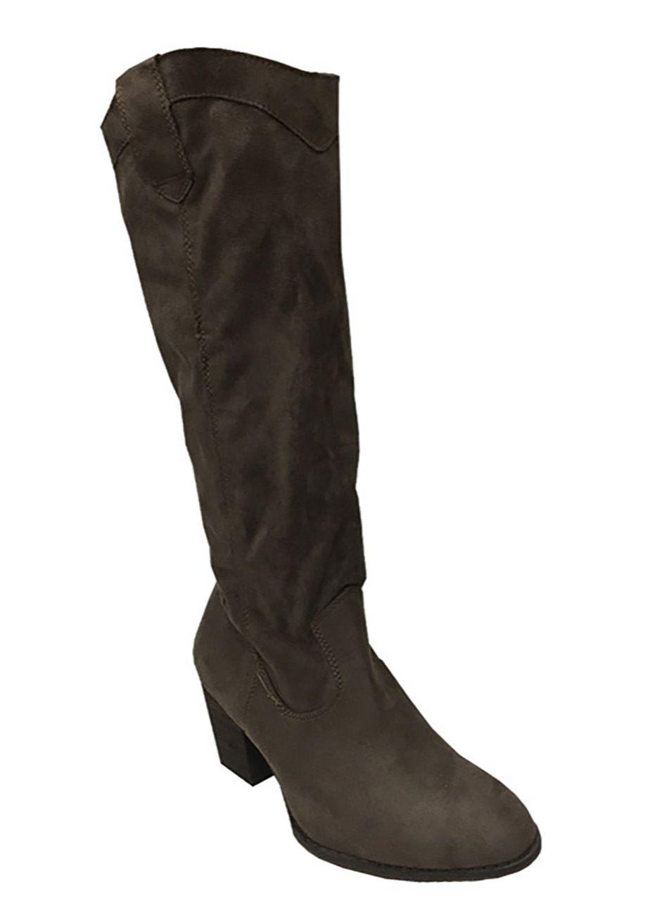 Bota Gamuza Ecológica  ZAW65 Café-1