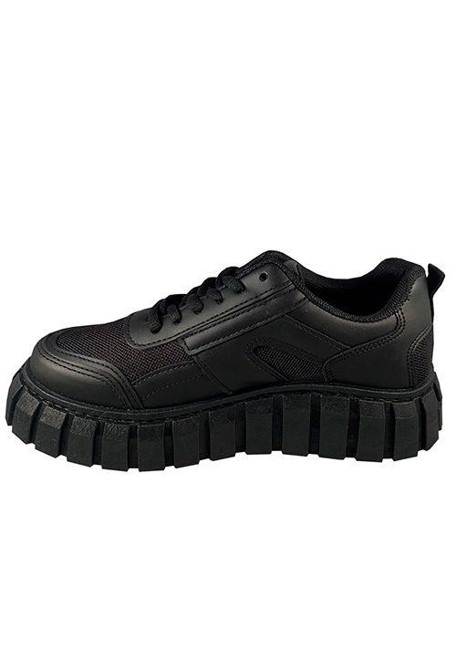 Zapatilla Ecocuero  ZAZ04 Negro-4