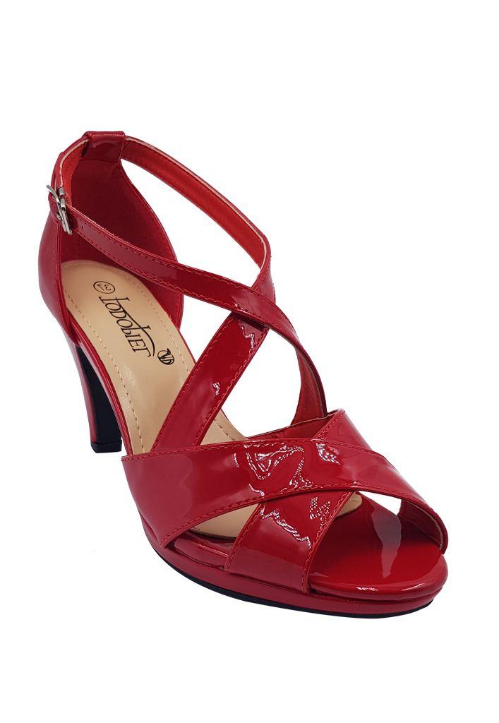 Sandalia Ecocuero ZAY62 Rojo-1