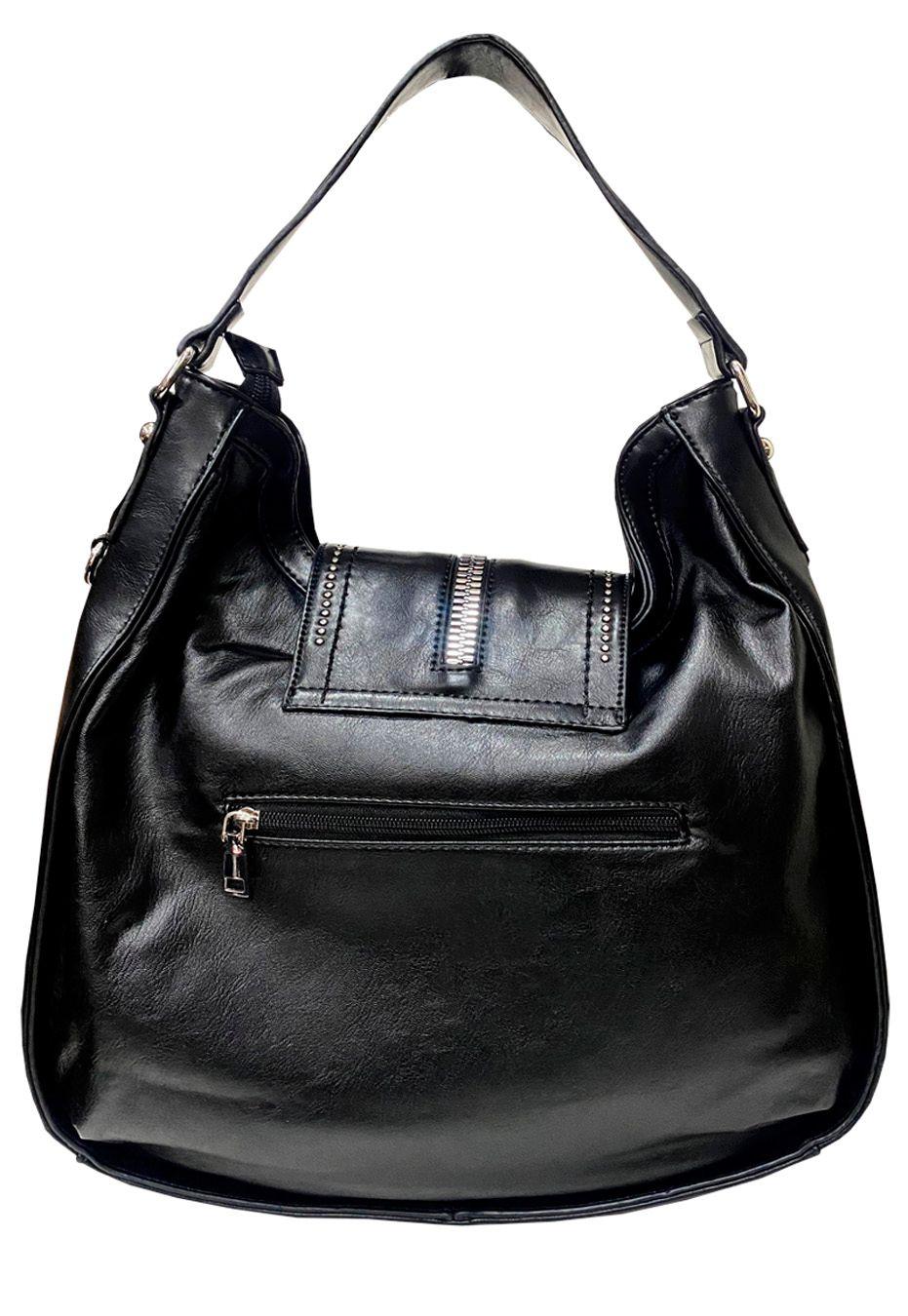 Cartera Cuero Ecológico CRR99 Negro-2