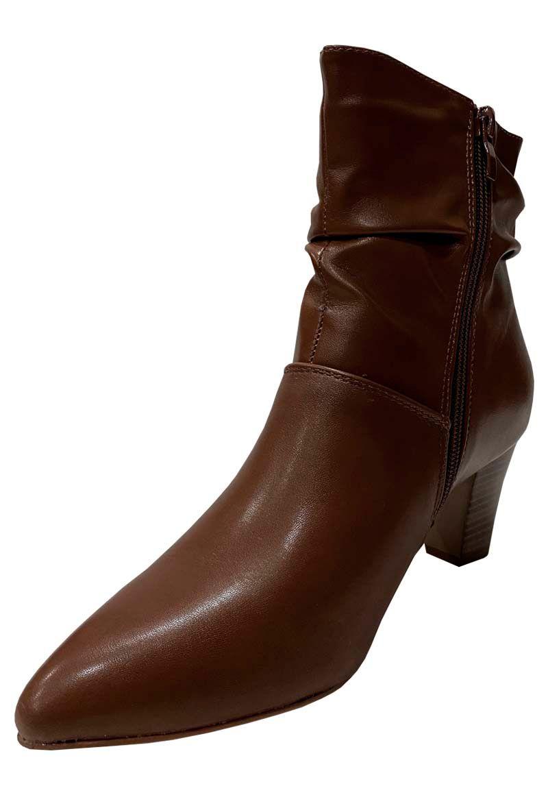 Botin Ecocuero ZAZ61 Café-3