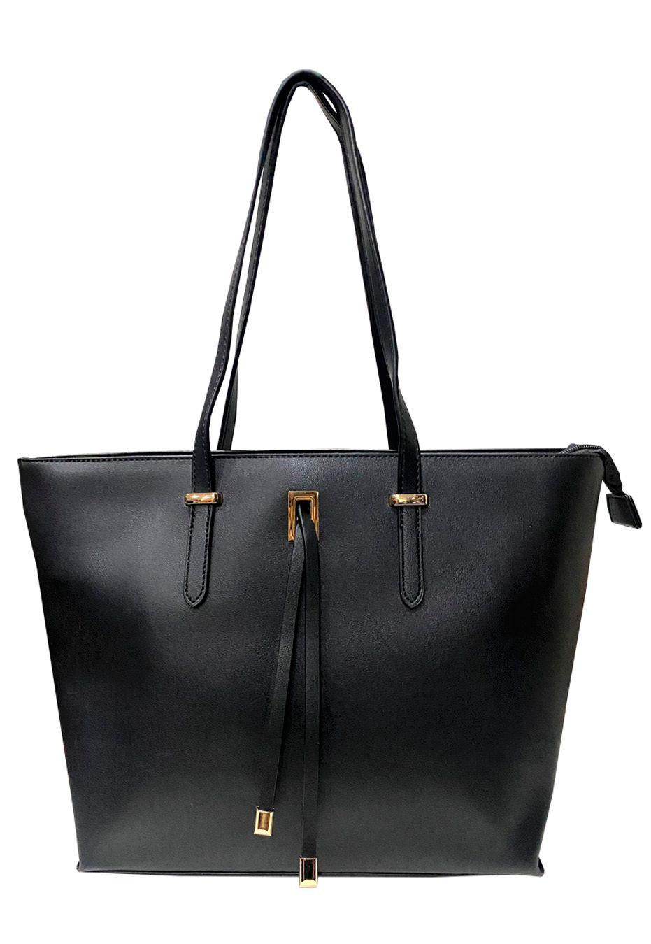 Cartera Cuero Ecológico CRT60 Negro-0