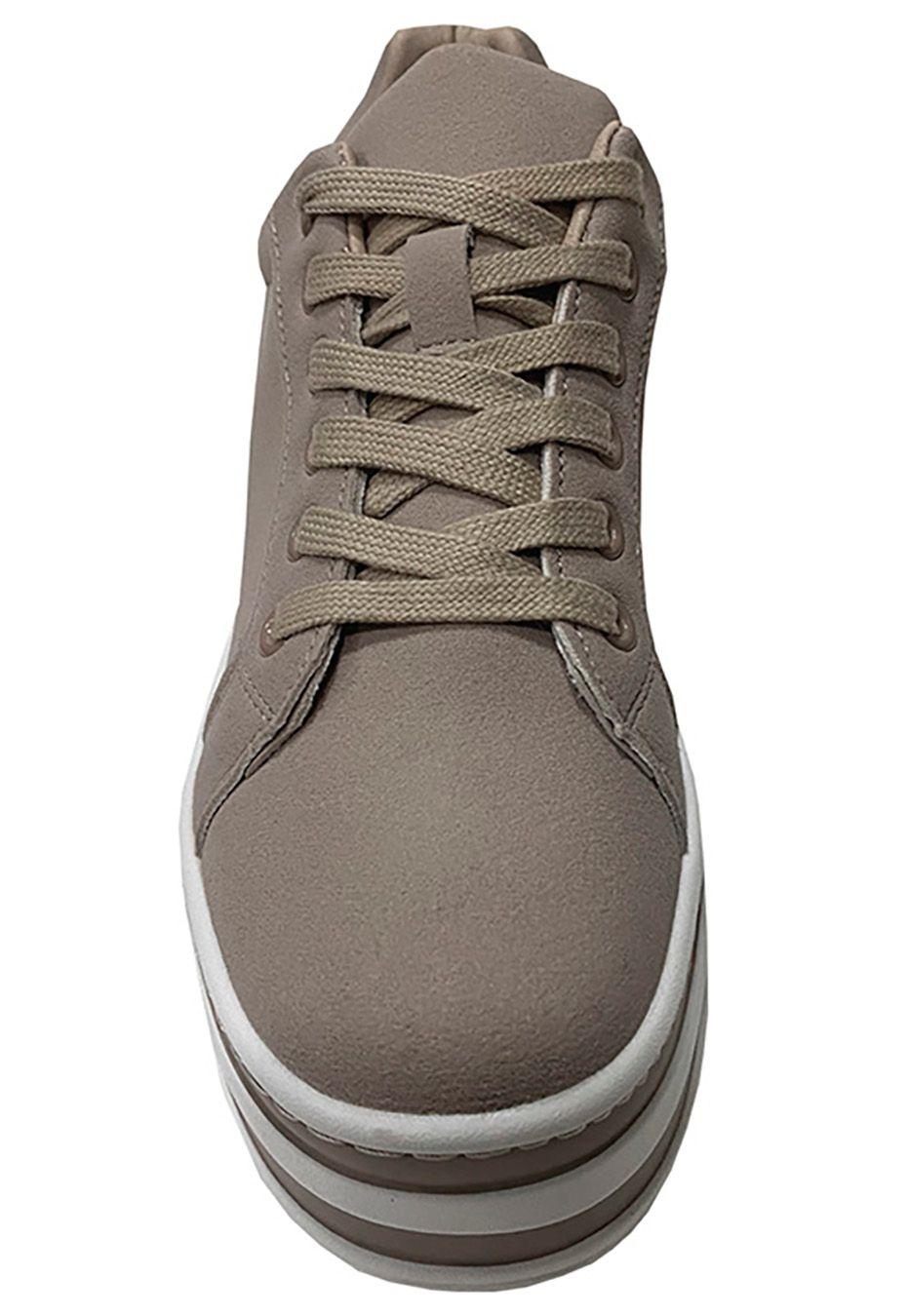 Zapatilla Gamuza Ecológica ZAX45 Beige-2