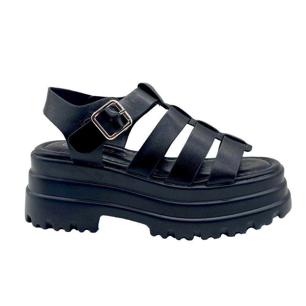 Sandalia Negro ZB068-0