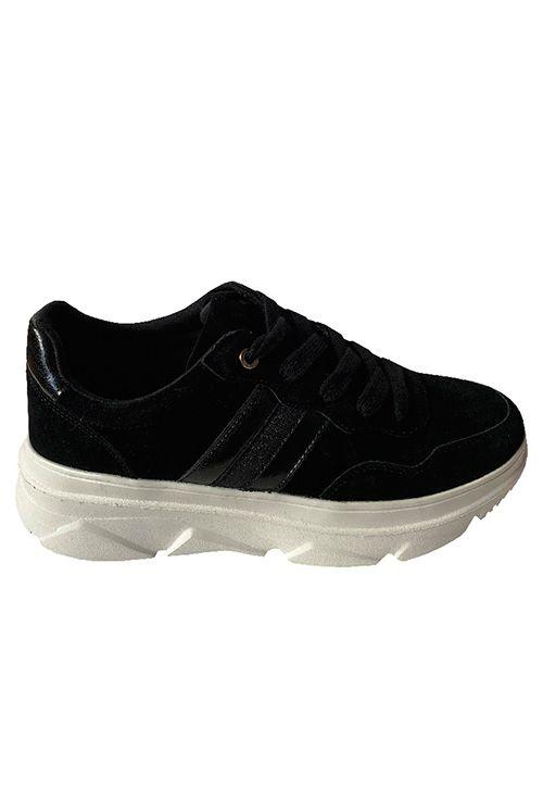 Zapatilla Ecocuero ZAY72 Negro-0