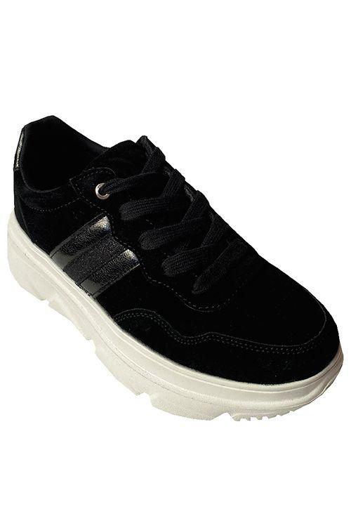 Zapatilla Ecocuero ZAY72 Negro-1