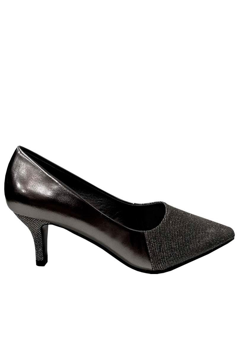 Zapato Reina Ecocuero ZAU36 Plata-0