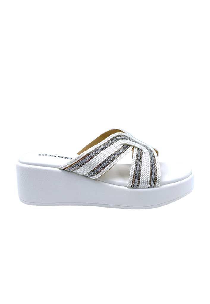 Sandalia Mujer Blanco ZB026-0