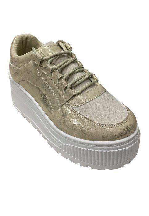 Zapatillas Ecocuero ZAX60 Beige-1