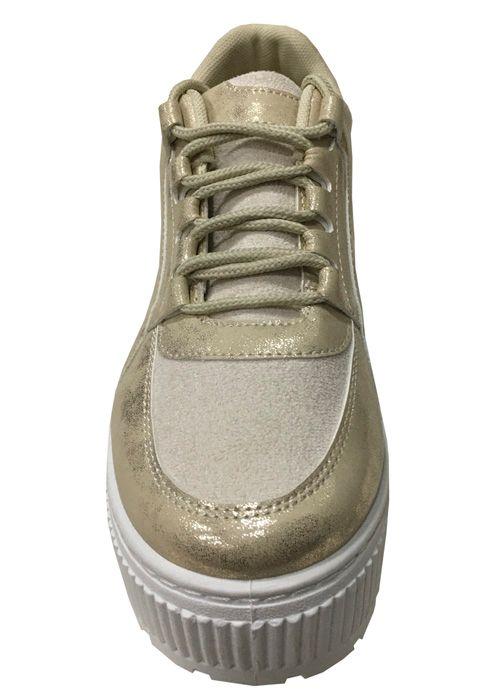 Zapatillas Ecocuero ZAX60 Beige-2