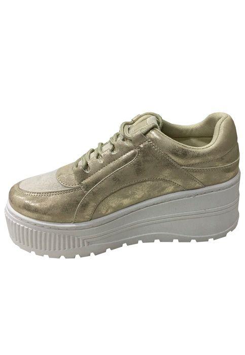 Zapatillas Ecocuero ZAX60 Beige-4