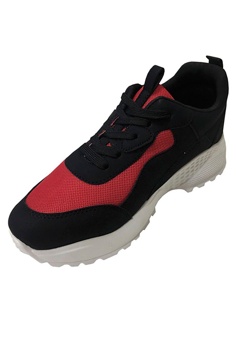 Zapatilla Gamuza Ecológica ZAX23 Rojo-3