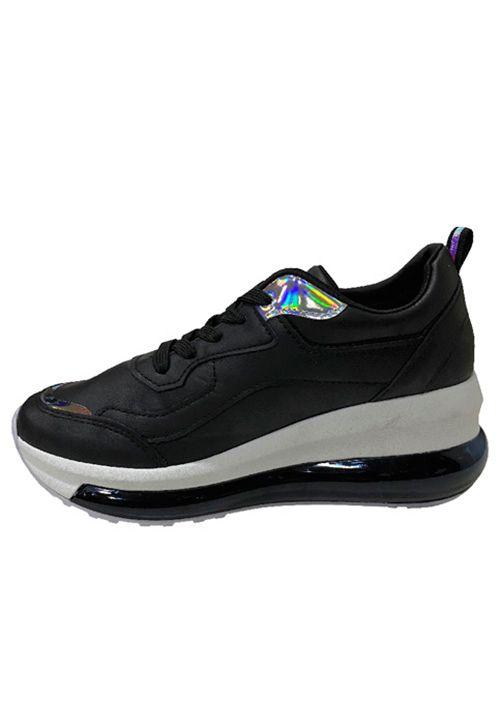 Zapatilla Ecocuero ZAY76 Negro-4