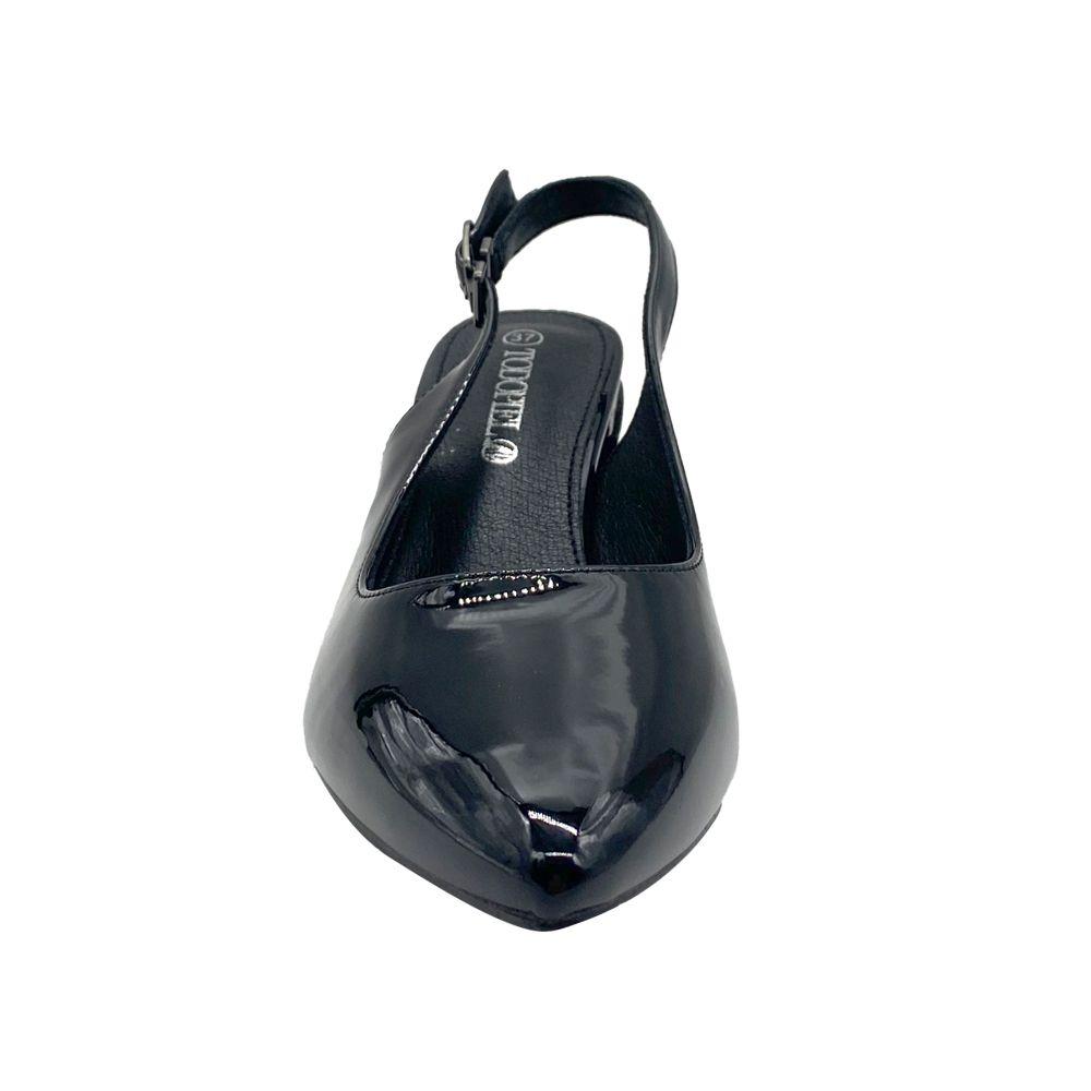 Zapato de taco Negro ZB071-2