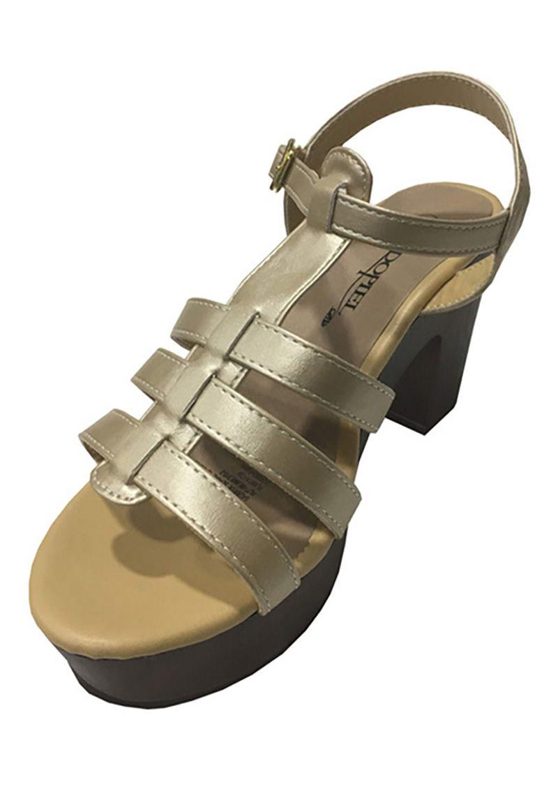 Sandalia Ecocuero ZAT83 Dorado-3