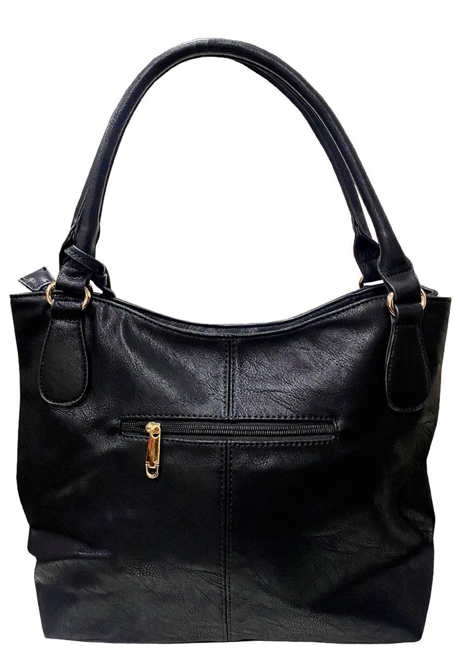 Cartera Cuero Ecológico CRR88 Negro-2