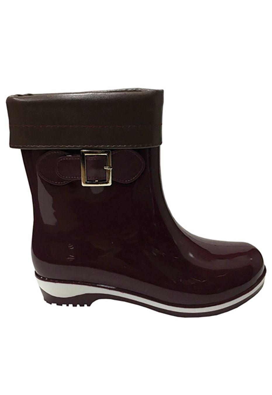 Bota de Agua Forrada ZAV38 Burdeo-0