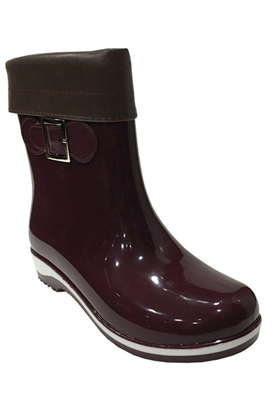 Bota de Agua Forrada ZAV38 Burdeo-1