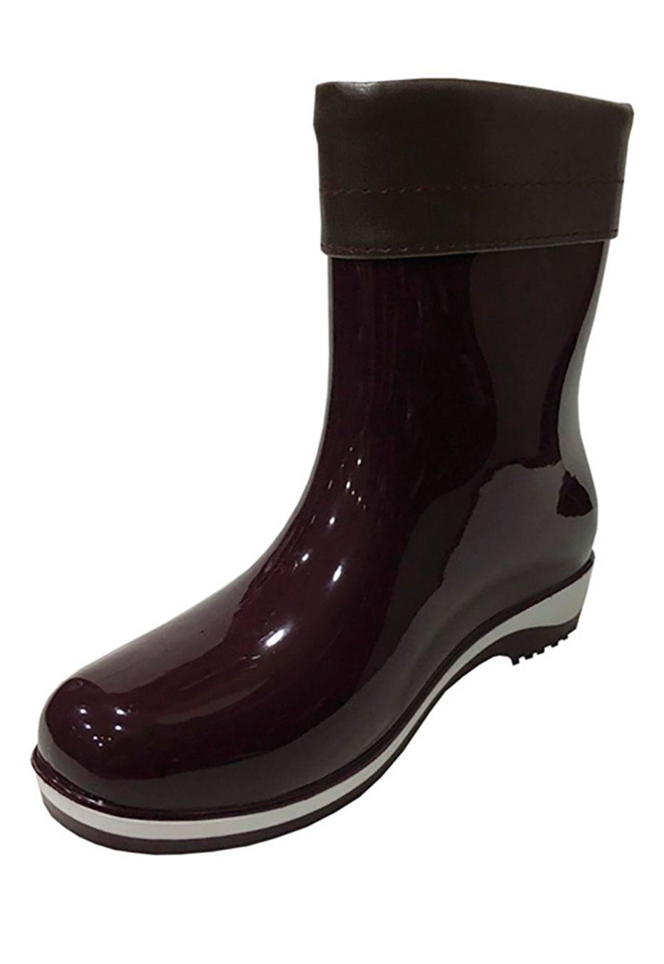 Bota de Agua Forrada ZAV38 Burdeo-3