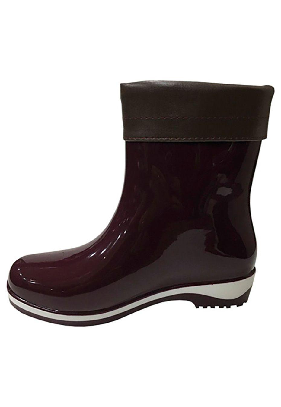 Bota de Agua Forrada ZAV38 Burdeo-4