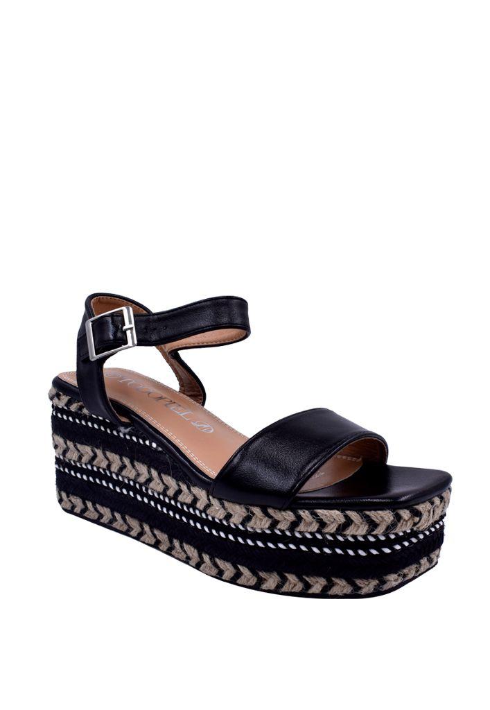 Sandalia Ecocuero ZAZ85 Negro-1