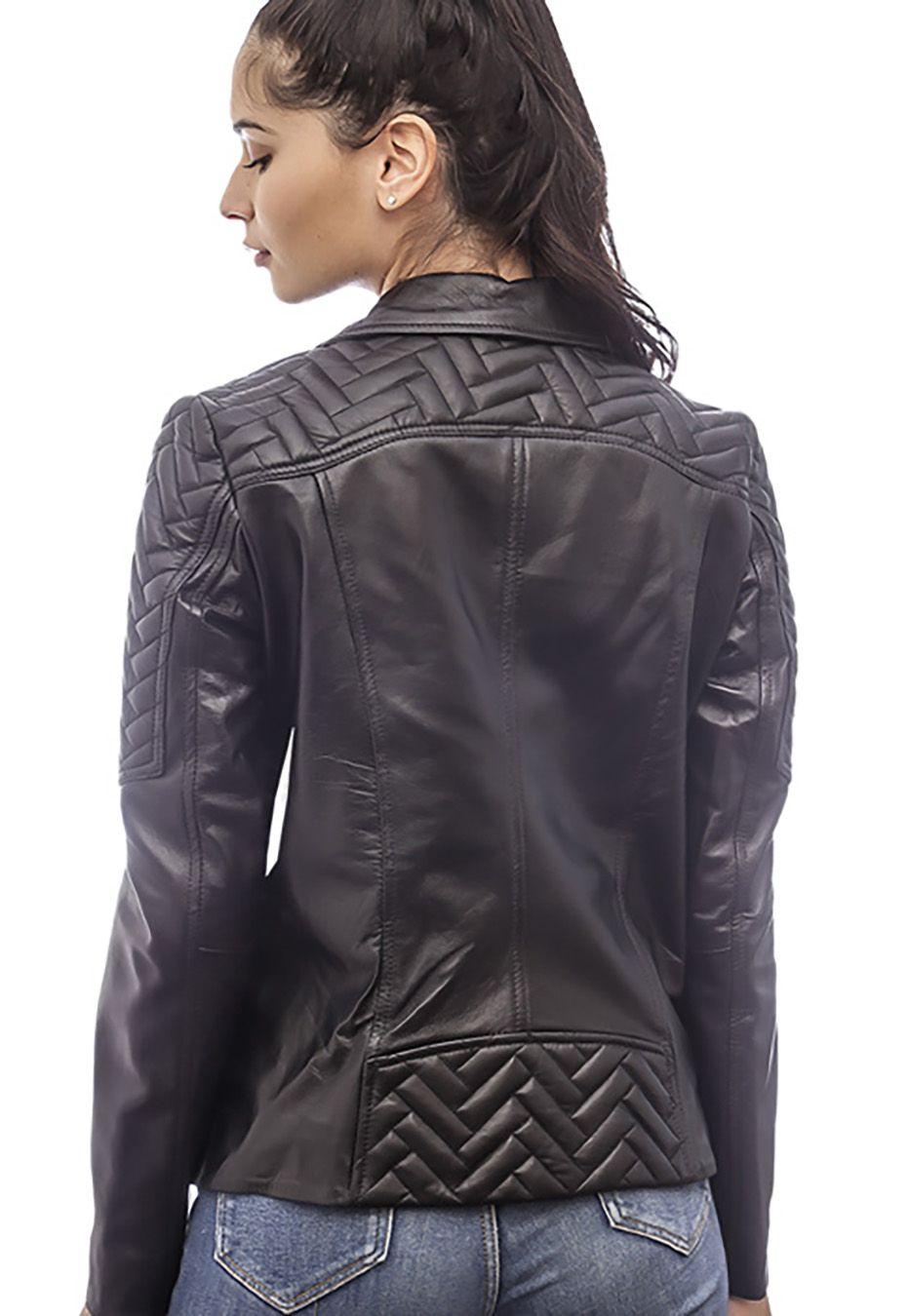 Chaqueta Cuero CHG12 Negro-2