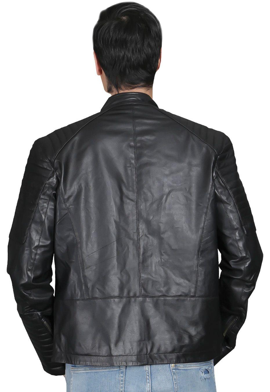 Chaqueta Cuero CHG53 Negro-1