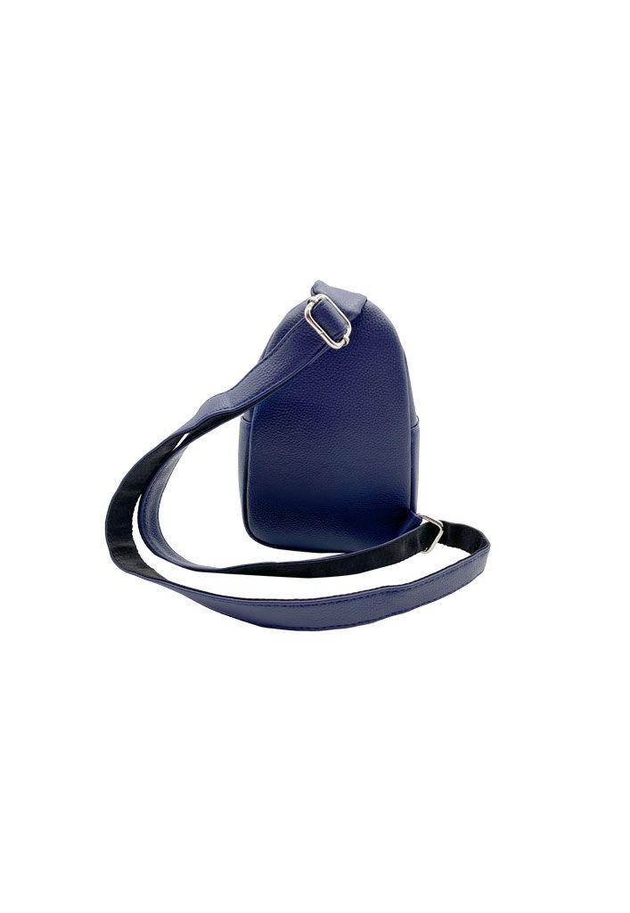 Bandolera Ecocuero Azul Marino CRU36-3