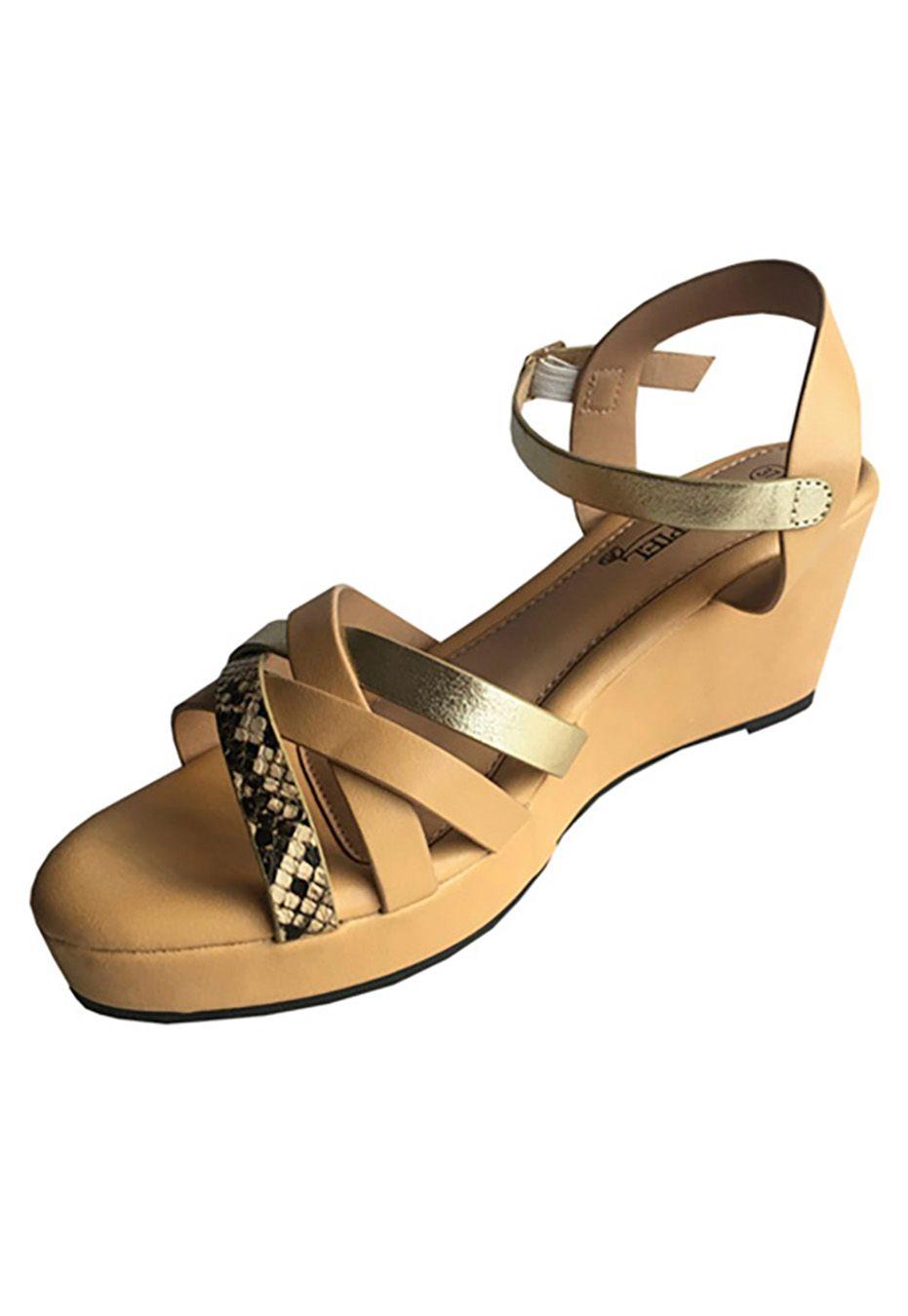 Sandalia Ecocuero ZAY65 Beige-3