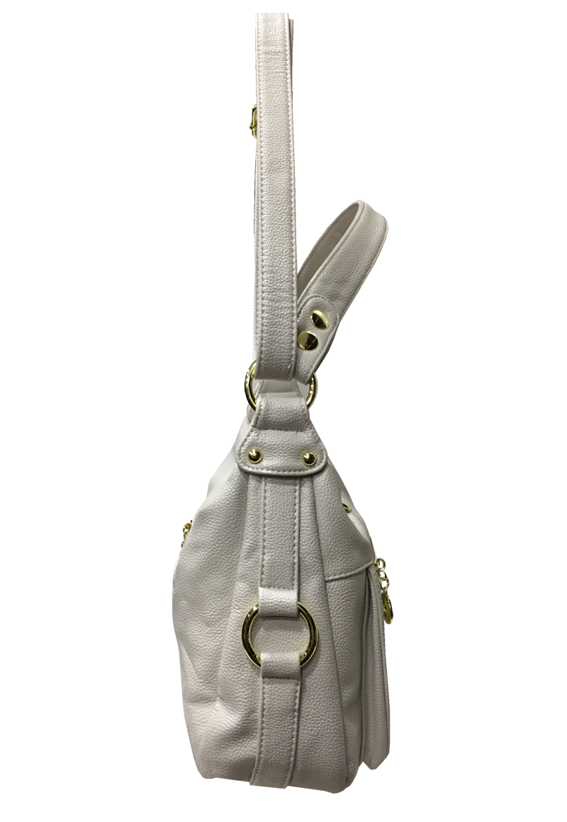 Cartera Cuero Ecológico CRS02 Blanco-1