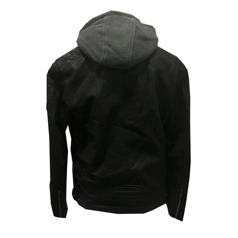 Chaqueta Ecocuero CHF25 Negro-1