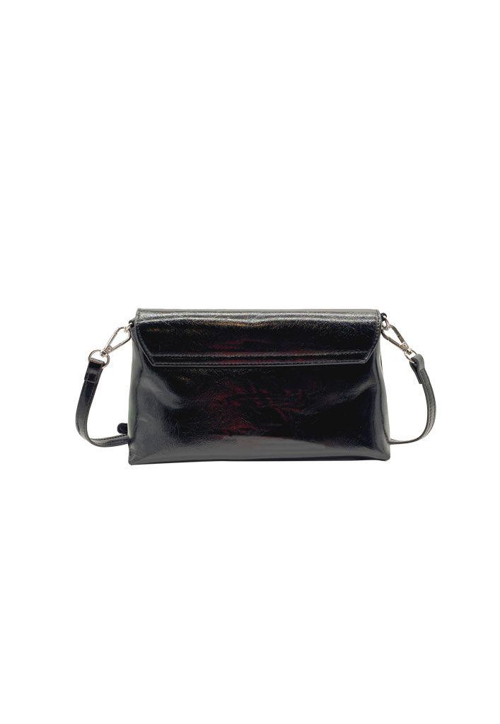 Cartera de fiesta Ecocuero Negro CRX34-2