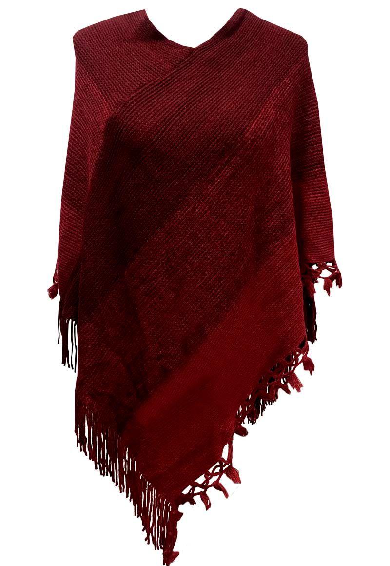Poncho PO054 Rojo-0
