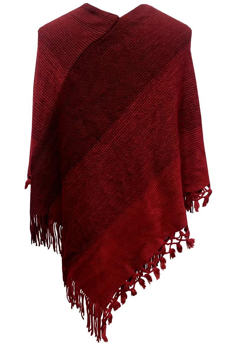 Poncho PO054 Rojo-1