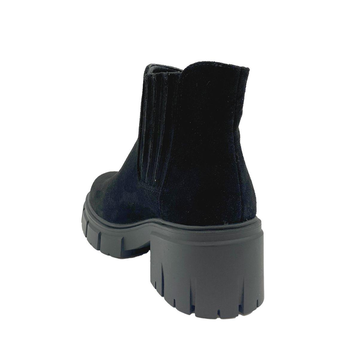 Botin Mujer Negro ZB044-4