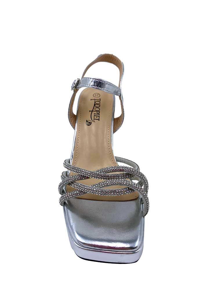 Sandalia Ecocuero ZB015 Plata-2