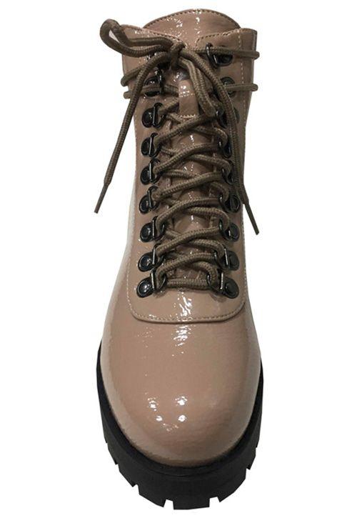 Botín Ecocuero  ZAX76 Nude Rosa-2