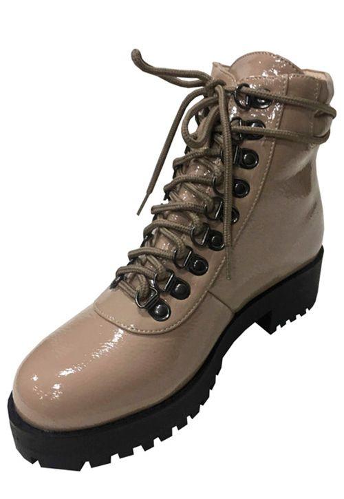 Botín Ecocuero  ZAX76 Nude Rosa-3