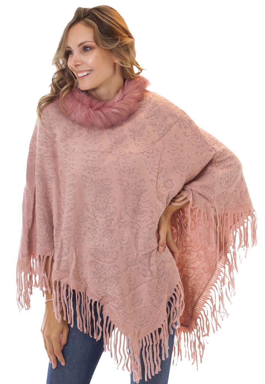 Poncho PO040 Rosa-0