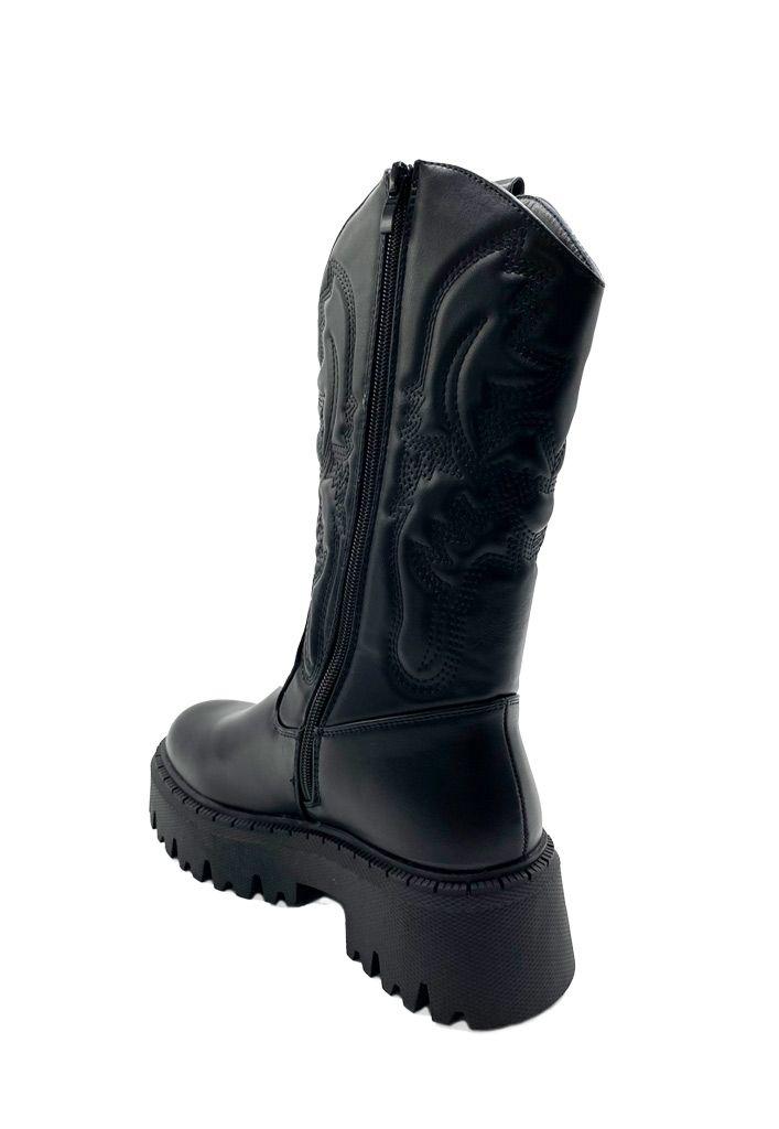 Bota ZAZ88 Ecocuero Negro-4